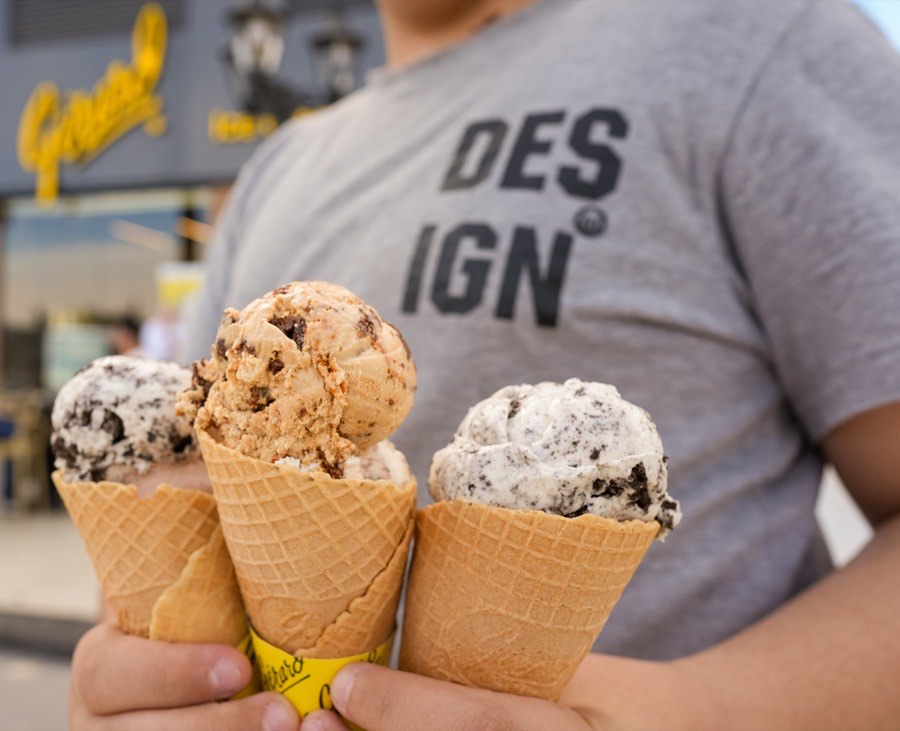 Gerard Ice Cream seasonal branch at the Royal Automobile Club of Jordan