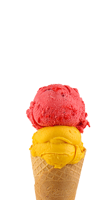Animated showcase of Gerard ice cream flavors