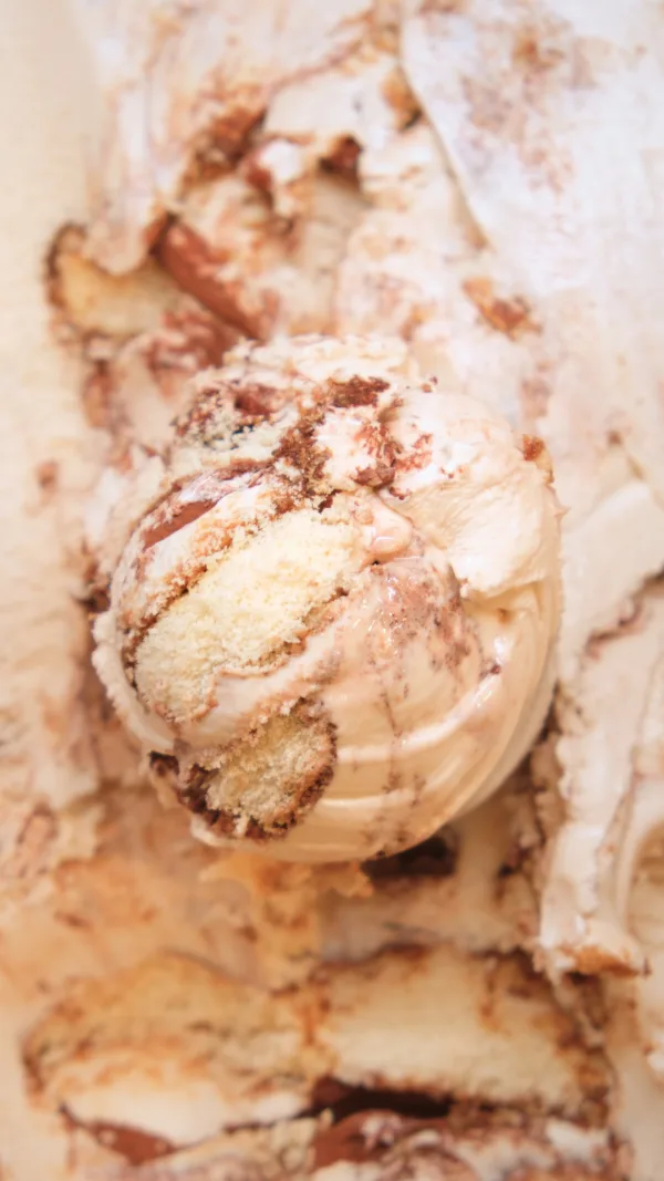 Scoop of Tiramisu ice cream